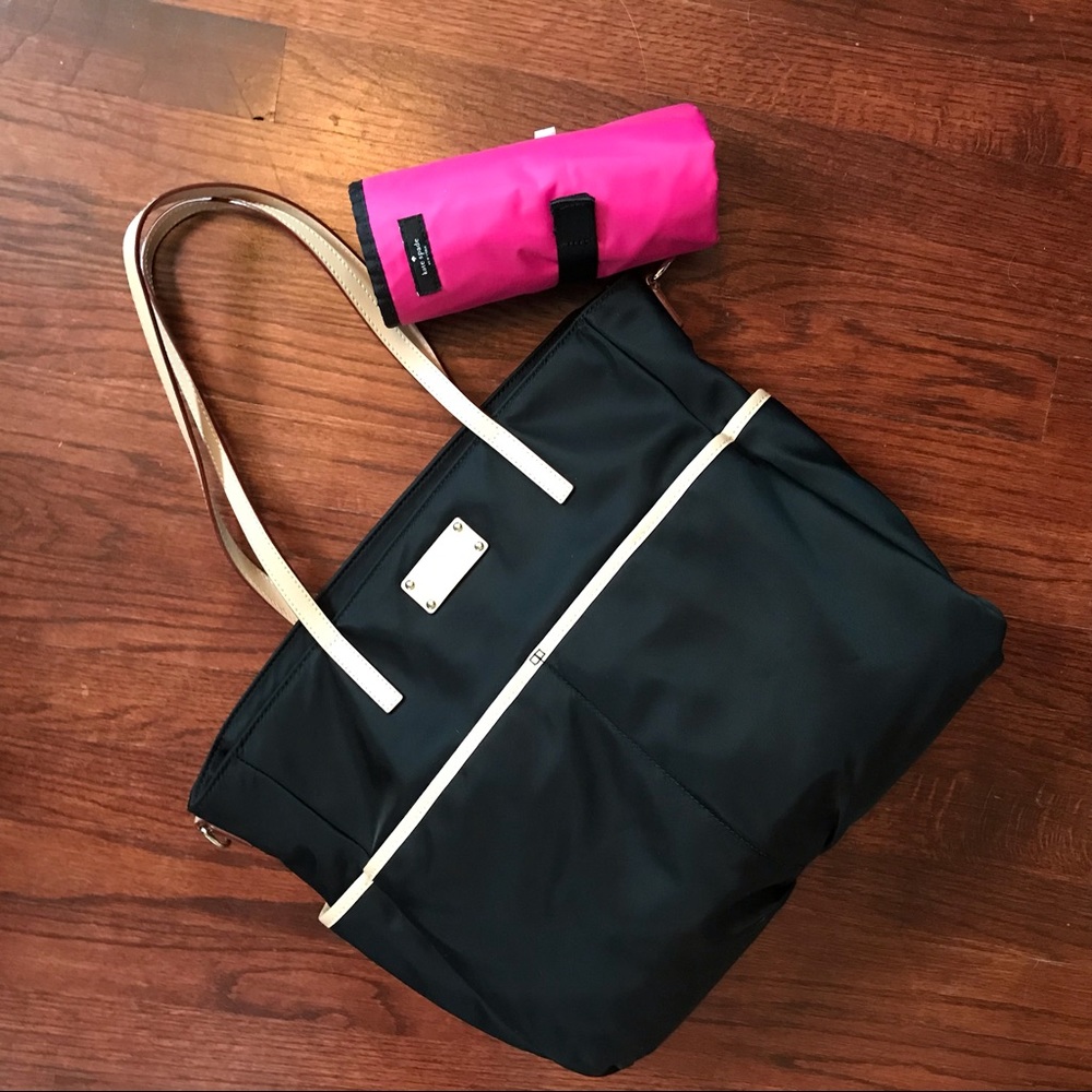 Kate Spade Kennedy Park Honey nylon baby bag